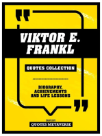 Viktor E. Frankl - Quotes Collection: Biography, Achievements And Life Lessons