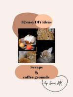 52 easy DIY ideas: Scraps and coffee grounds
