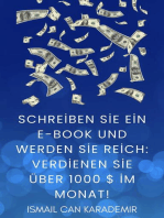 Schreiben Sie Ein E-Book Und Werden Sie Reich Verdienen Sie Über 1000 $ İm Monat!