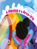 A menina e o arco-íris