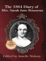 The 1864 Diary of Mrs. Sarah Jane Rousseau