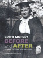 Edith Morley Before and After: Reminiscences of a Working Life