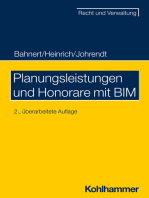 Planungsleistungen und Honorare mit BIM