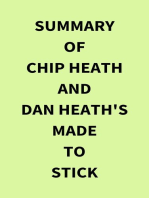 Summary of Chip Heath and Dan Heath's Made to Stick