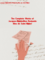 The Complete Works of Jacques-Maximilien Benjamin Bins de Saint-Victor