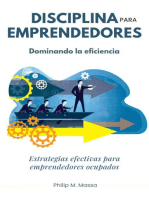 Disciplina para emprendedores: Economia y Negocios