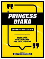 Princess Diana - Quotes Collection: Biography, Achievements And Life Lessons
