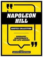 Napoleon Hill - Quotes Collection: Biography, Achievements And Life Lessons