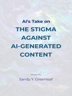 AI's Take on the Stigma Against AI-Generated Content