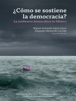 ¿Cómo se sostiene la democracia? La resiliencia democrática en México