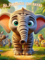 El Elefante con Rayas: Cuentos Infantiles