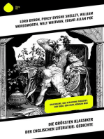 Die größten Klassiker der englischen Literatur: Gedichte: Grashalme, Das verlorene Paradies, Der Rabe, Don Juan, Königin Mab
