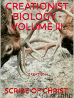 Creationist Biology - Volume Iii