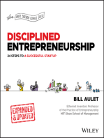 Disciplined Entrepreneurship Expanded & Updated: 24 Steps to a Successful Startup