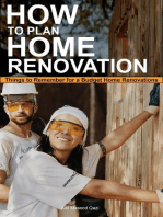 How to Plan Home Renovation: Things to Remember for a Budget Home Renovations