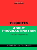 19 Quotes About Procrastination That Can Change Your Life