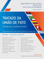 Tratado da União de Fato – Tratado de la unión de hecho: Angola | Argentina | Brasil | Chile | Colômbia | Espanha | Peru | Portugal | Uruguai – estudos em português e espanhol