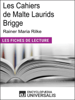 Les cahiers de Malte Laurids Brigge de Rainer Maria Rilke: "Les Fiches de Lecture d'Universalis"