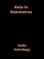 Ketu in Nakshatras: Vedic Astrology