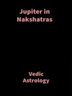 Jupiter in Nakshatras: Vedic Astrology