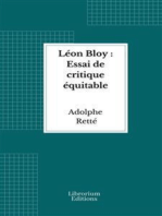 Léon Bloy : Essai de critique équitable