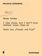 Helke Sander: I like chaos, but I don’t know whether chaos likes me: Texte aus „Frauen und Film“