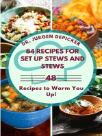 84 Recipes for set up Stews and Stews