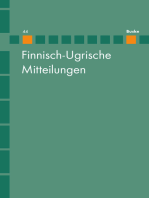 Finnisch-Ugrische Mitteilungen Band 44