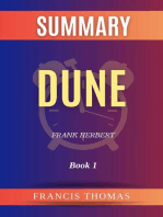 Summary of Dune by Frank Herbert: Book 1