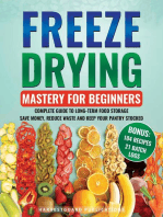 Freeze Drying Mastery For Beginners