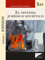 El sistema jurídico soviético