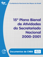 15º Plano Bienal de Atividades do Secretariado Nacional 2000-2001 - Documentos da CNBB 63 - Digital