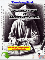 Spelregels Sudoku en aanverwante puzzels basis dl 1