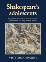 Shakespeare's adolescents