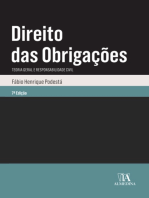 Direito das obrigações: teoria geral e responsabilidade civil