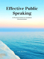 Effective Public Speaking