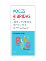 Voces Híbridas - Leer y escribir en tiempos de WatsApp