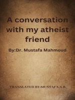 A conversation with my atheist friend