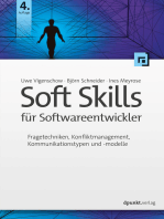 Soft Skills für Softwareentwickler: Fragetechniken, Konfliktmanagement, Kommunikationstypen und -modelle