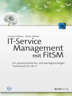 IT-Service-Management mit FitSM: Ein praxisorientiertes und leichtgewichtiges Framework für die IT