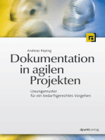 Dokumentation in agilen Projekten: Lösungsmuster für ein bedarfsgerechtes Vorgehen