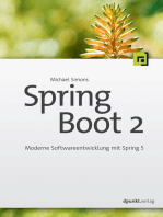 Spring Boot 2: Moderne Softwareentwicklung mit Spring 5