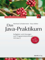 Das Java-Praktikum: Aufgaben und Lösungen zum Programmierenlernen