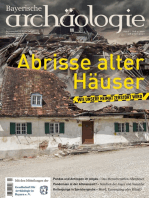 Abrisse alter Häuser: Bayerische Archäologie 4.20