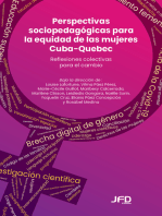 Perspectivas sociopedagógicas para la equidad de las mujeres Cuba-Quebec