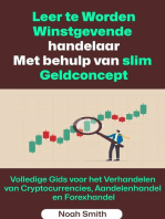 Leer te Worden Winstgevende handelaar Met behulp van slim Geldconcept