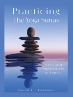 Practicing the Yoga Sutras: A Personal Study Guide & Journal
