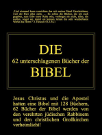 Die 62 unterschlagenen Bücher der Bibel