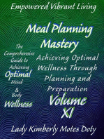 Volume XI Meal Planning Mastery