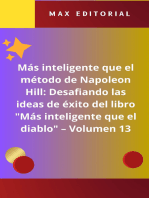 Más inteligente que el método de Napoleón Hill: Desafiando las ideas de éxito del libro "Más inteligente que el diablo" - Volumen 13: La falacia del "pensamiento positivo": desenmascarar la industria de la felicidad